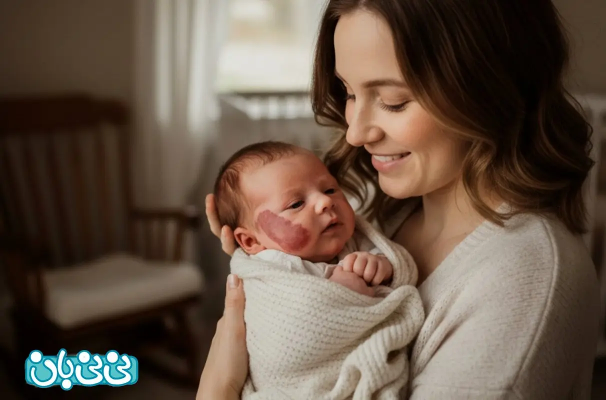 انواع لکه‌های پوستی نوزادان از علل تا روش‌های درمان