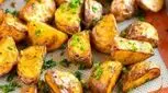 طرز تهیه سیب زمینی تنوری ساده و خوشمزه