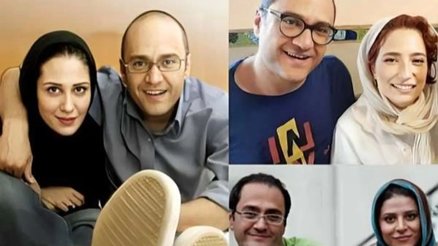 عکس دیده‌نشده از سفره عقد آقای بازیگر معروف با 3 همسرش!/ زن اول را می شناسید؟