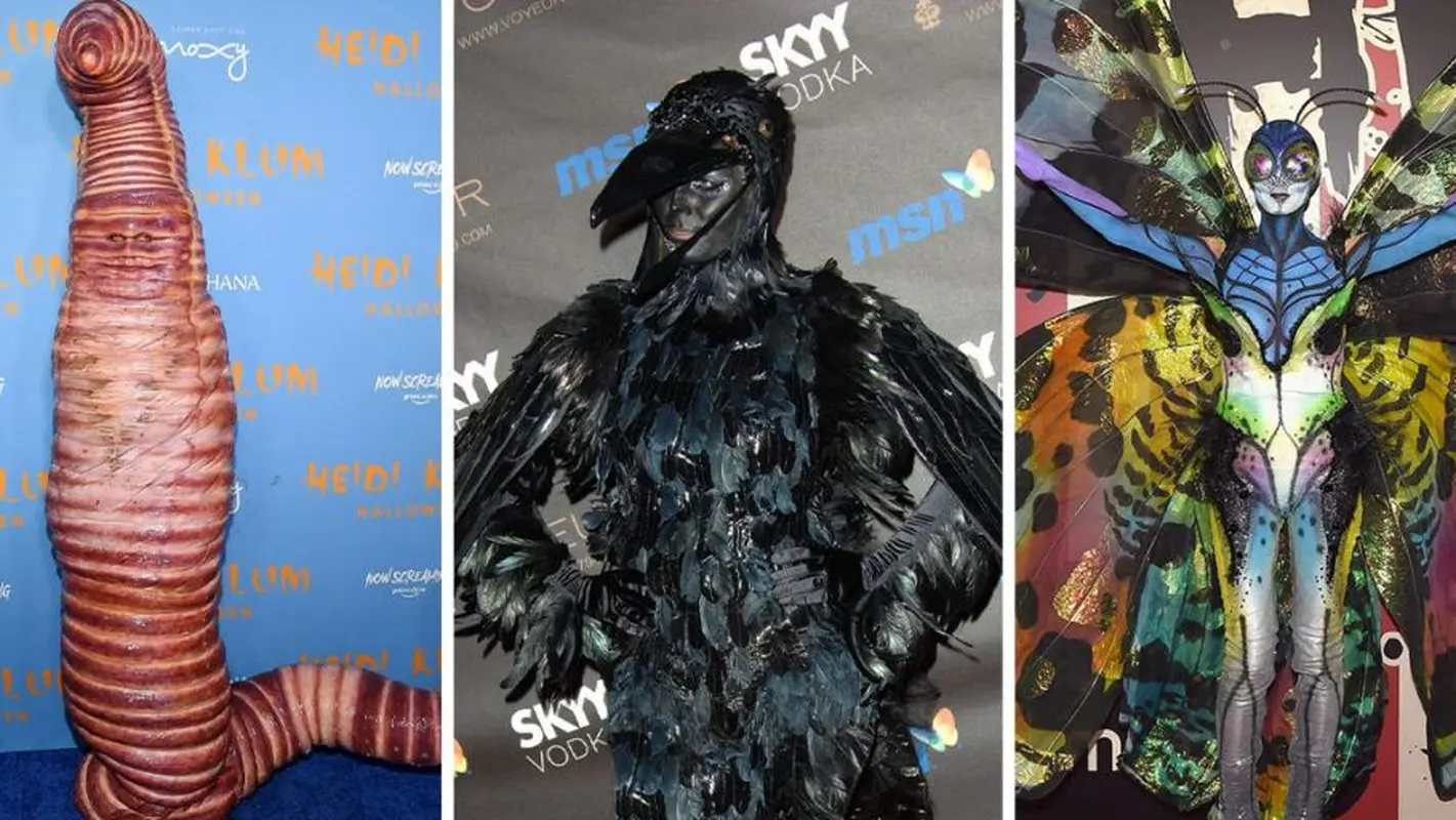 استایل های جنجالی و خیره کننده هایدی کلوم برای هالووین (تصاویر)