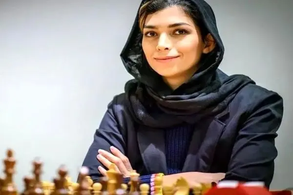اولین عکس از شوهر آتوسا پورکاشیان قهرمان شطرنج ایران / چقدر بهم میان 