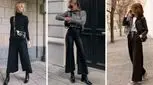 شلوار مشکی؛ برگ برنده‌ شما برای استایلی شیک در فصل سرد! 