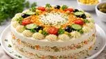 طرز تهیه کیک مرغ مجلسی؛ آموزش مرحله‌به‌مرحله برای یک پیش‌غذای شیک