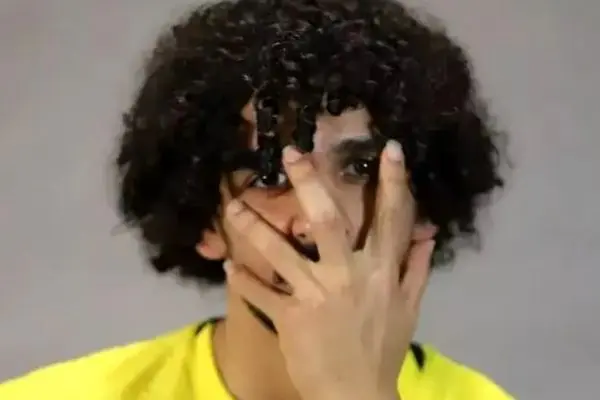 چهره خاص این فوتبالیست ایرانی سوژه شد (عکس)