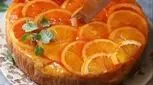 طرز تهیه کیک پرتقالی برگردان/یک کیک خوشمزه و جذاب!