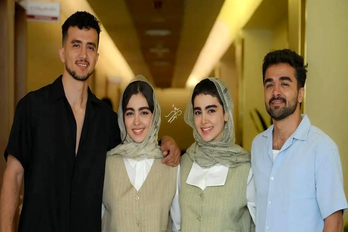 موتورسواری سنا و سونیا حسینی در خیابان / دوقلوهای سریال پایتخت ۷ سوژه شدند + فیلم