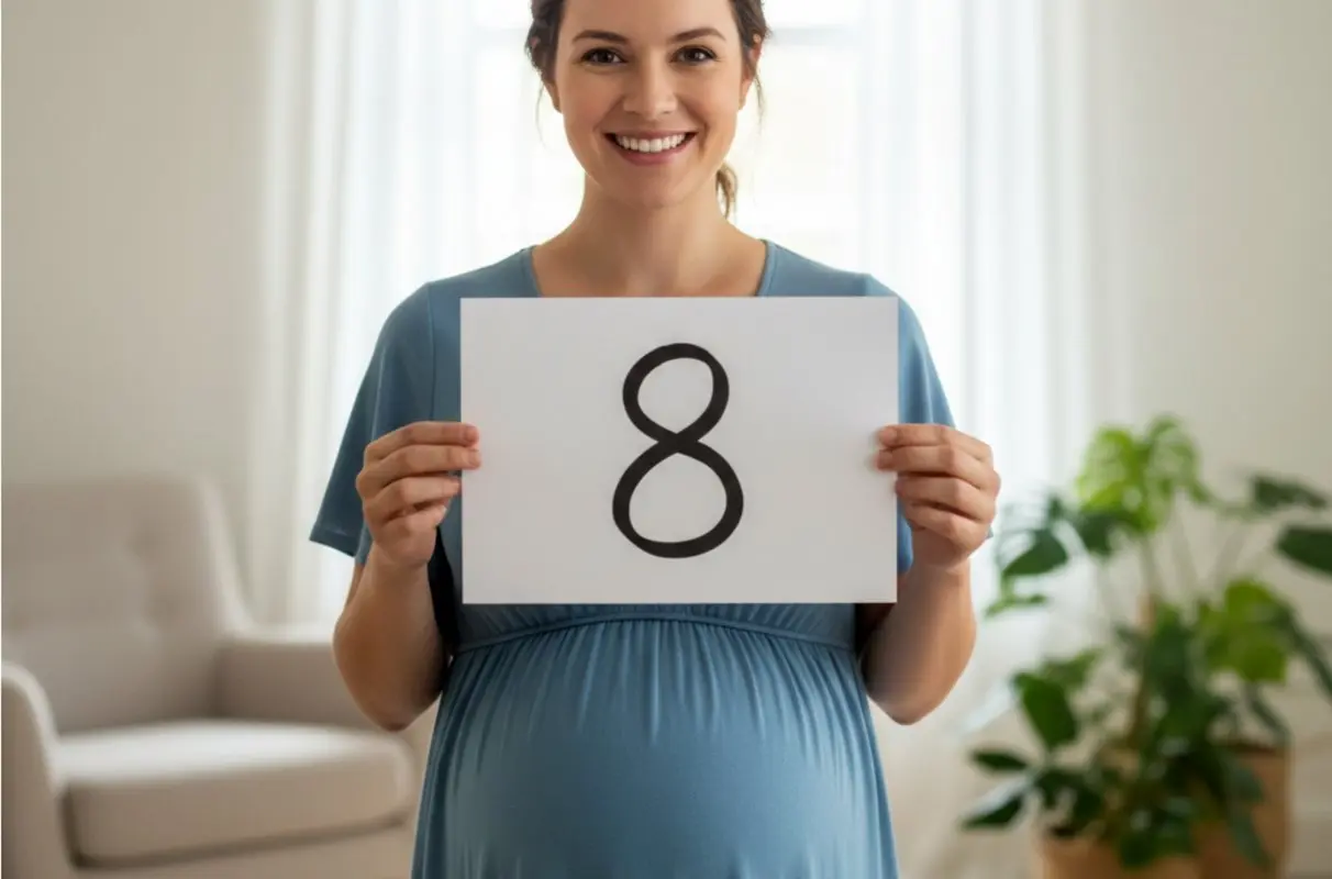 ماه هشتم بارداری _ تغییرات، مراقبتها و علائم زایمان زودرس ماه 8