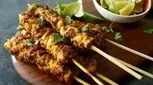 طرز تهیه جوجه کباب با سس بادام زمینی: یک ترکیب خوشمزه و متفاوت
