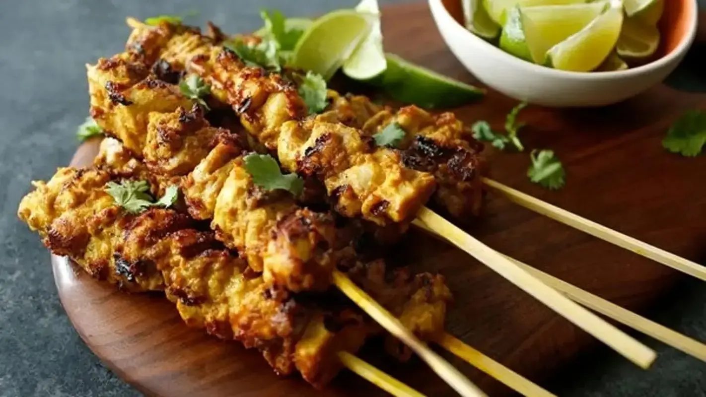 طرز تهیه جوجه کباب با سس بادام زمینی: یک ترکیب خوشمزه و متفاوت
