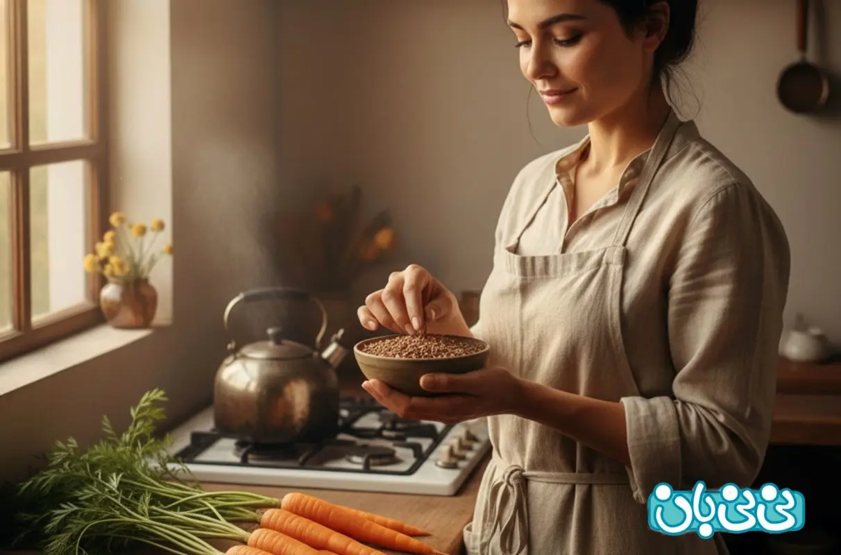 معجزه تخم هویج برای بارداری