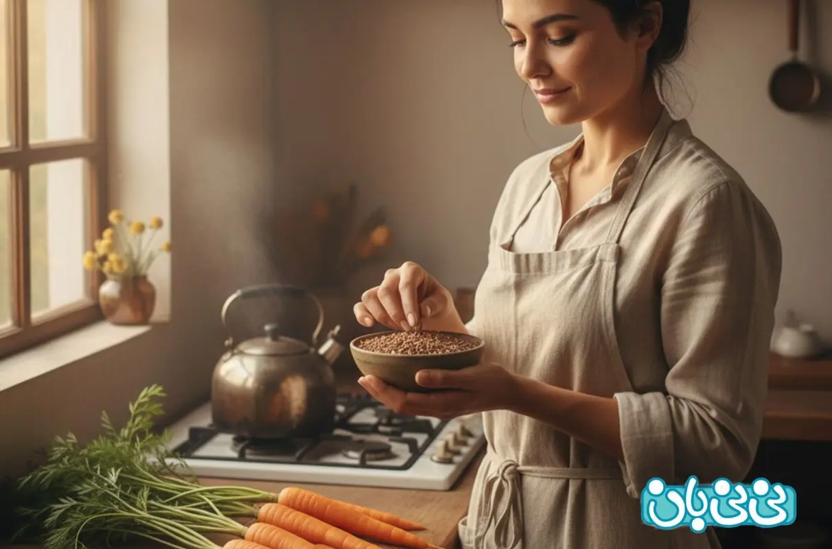 معجزه تخم هویج برای بارداری