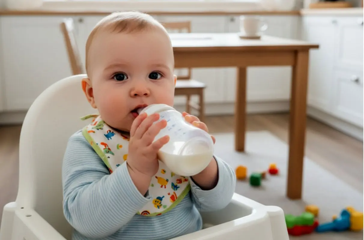 تغذیه نوزاد 5 ماهه _ غذای کمکی و میوه مفید در پنج ماهگی نوزاد