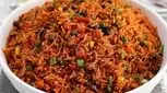 دستور پخت پلوی مکزیکی، یک غذای خوشمزه و گیاهی برای سالم خورها