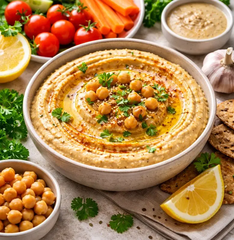 طرز تهیه حمص سالم و رژیمی؛ پیش‌غذای مقوی و خوشمزه

