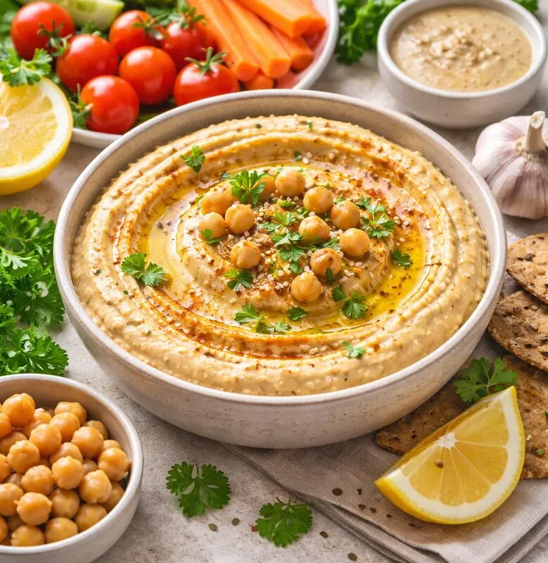 طرز تهیه حمص سالم و رژیمی؛ پیش‌غذای مقوی و خوشمزه