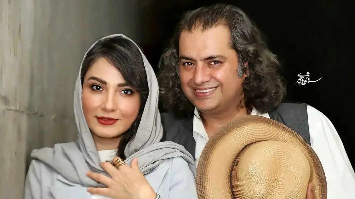زیباترین عکس از سمیرا حسن پور / شیک پوشی خانم بازیگر در کنار شوهرش !