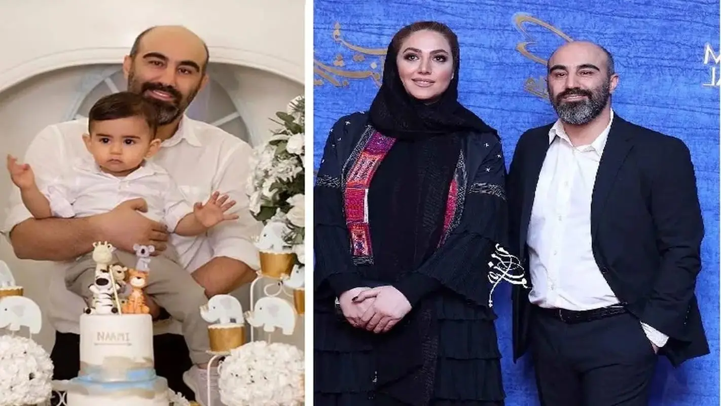 نام همسر و فرزند محسن تنابنده رسانه ای شد + عکس های کودکی نقی معمولی