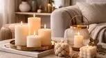 استفاده از شمع برای دکوراسیون؛ راهکاری ساده برای ایجاد فضایی گرم و شیک