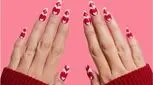 دیزاین های قلبی و مسحورکننده برای ناخن های شما! (تصاویر)