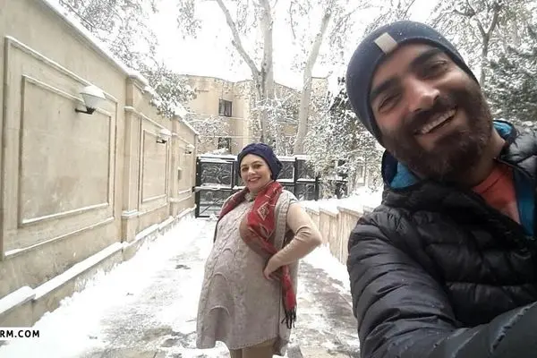 ماجرای عجیب بارداری بازیگر زن ایرانی همزمان با خواهرش + عکس دیدنی 