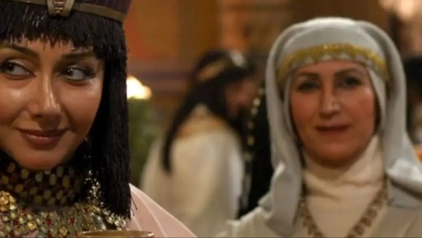 چهرۀ فراموش‌نشدنی کاریماما، دایۀ زلیخا در مراسم تقدیر سریال یوسف پیامبر