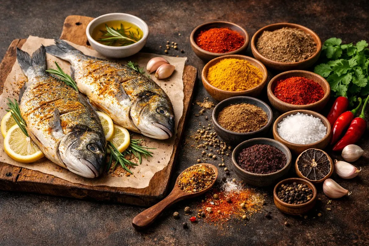 تهیه ادویه مخصوص ماهی؛ راز از بین بردن بوی زهم و خوش‌طعم شدن غذا