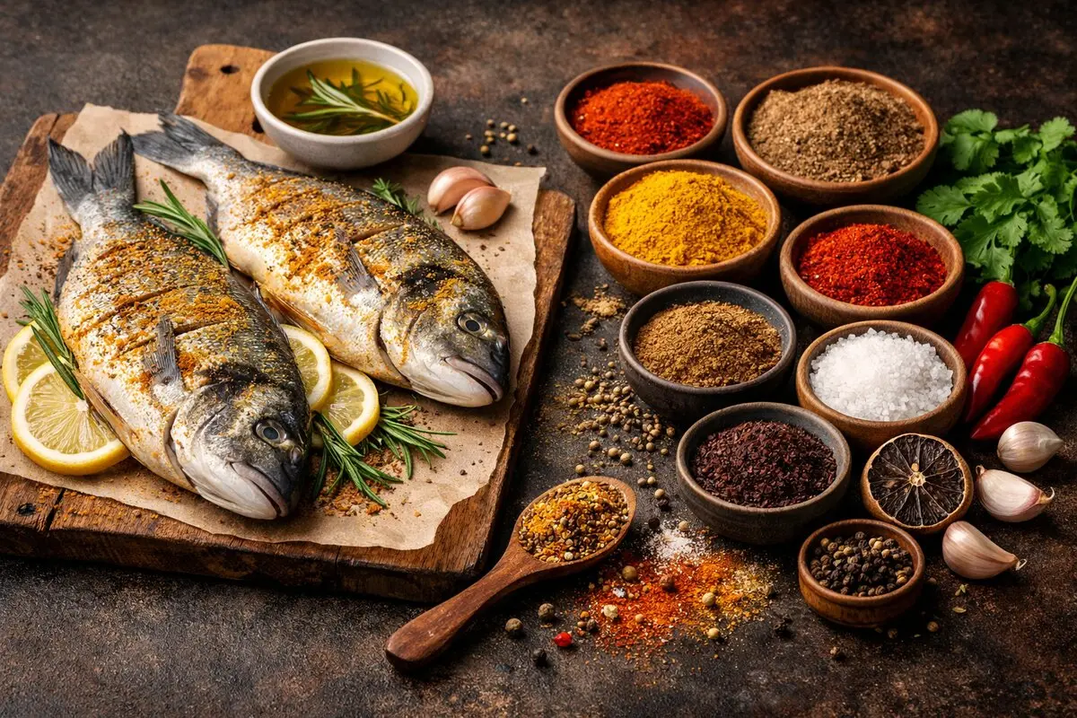 تهیه ادویه مخصوص ماهی؛ راز از بین بردن بوی زهم و خوش‌طعم شدن غذا