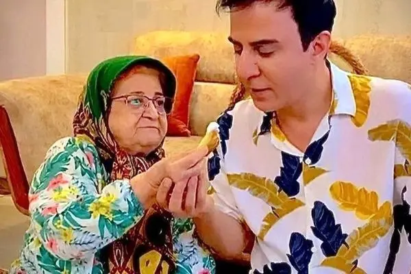 عاشقانه عموپورنگ با تنها عشق زندگی اش / دخترا حسودی کردن + عکس