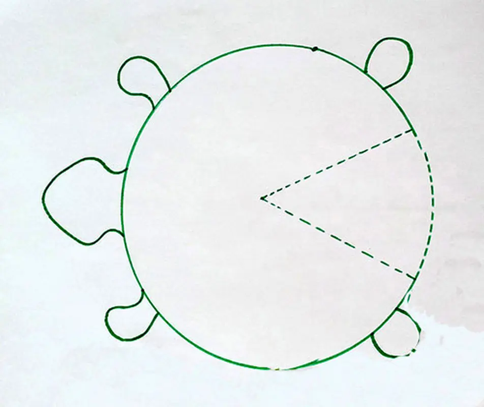 برای کودک‌تان لاک پشت کاغذی بسازید