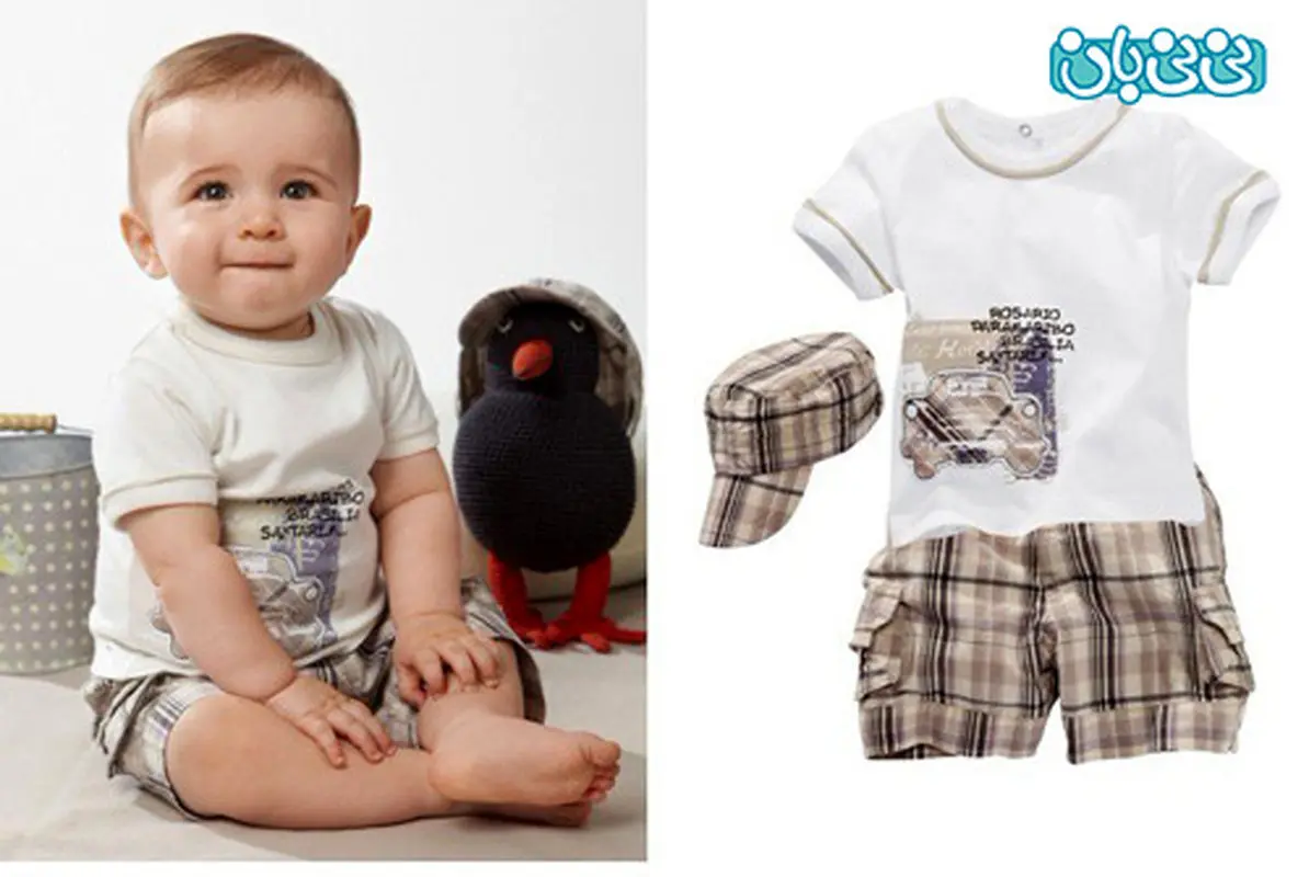 عکس لباس نوزادی، ست های پسرانه