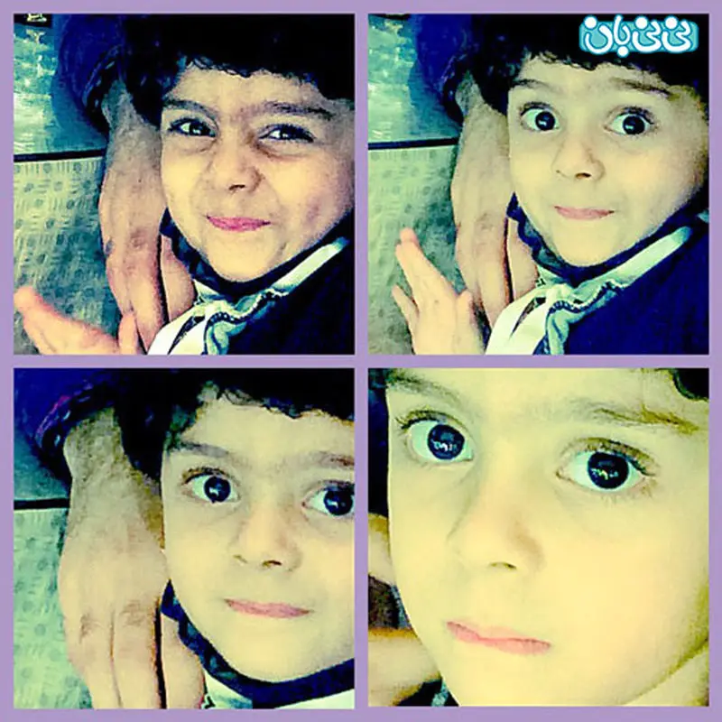 اینستاگرام پوریا عالمی، عکس برادرزاده‌اش دیانا