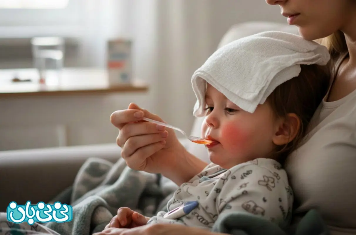 شربت تب بر کودکان _ انواع، دوز، کاربردها و عوارض