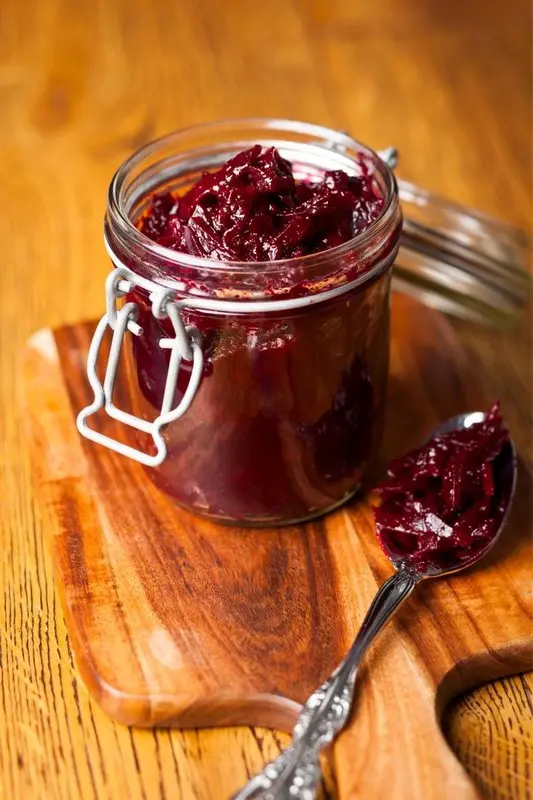 با لبو مربای خوشمزه درست کن/طرز تهیه مربا لبو خوش رنگ و مجلسی
