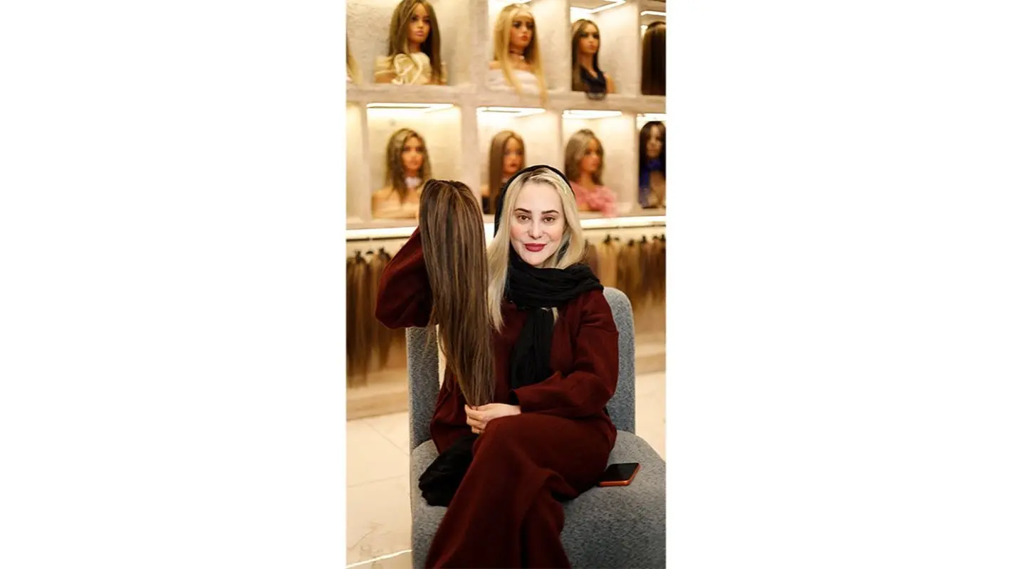 تجربه خرید پروتز مو زنانه مهجکشن هایلایت توسط آرام جعفری