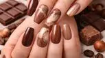 طرح ناخن با تم شکلاتی؛ ترندی گرم و شیک برای استایل‌های خاص
