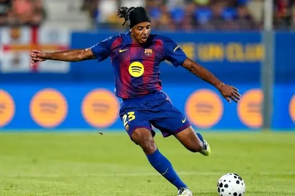 ستاره بارسلونا و عجیب ترین استایل های دنیای فوتبال / دامن بر تن ژول کونده (تصاویر)