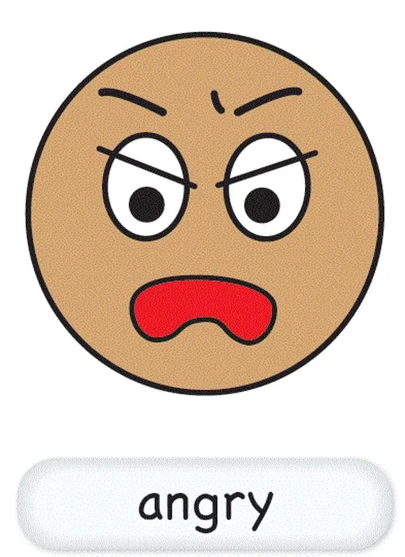 آموزش زبان انگلیسی، حالات چهره (1)