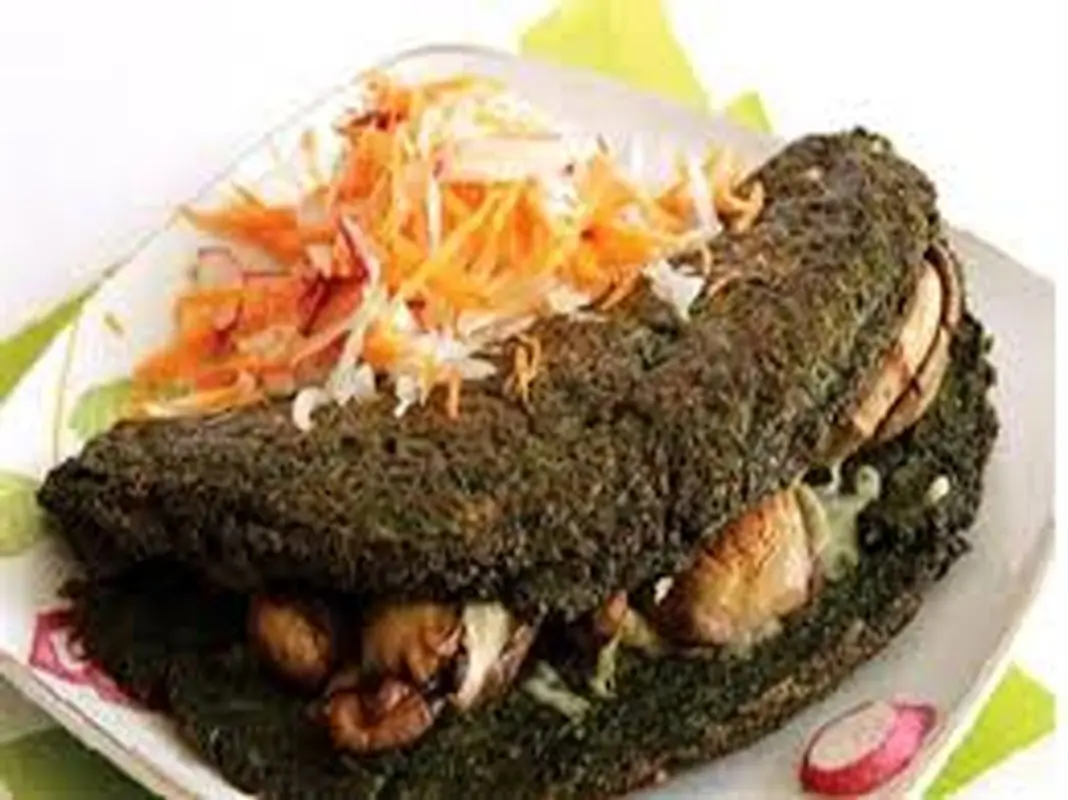 بهترین غذا برای کودک، کوکوی قارچ و پنیر