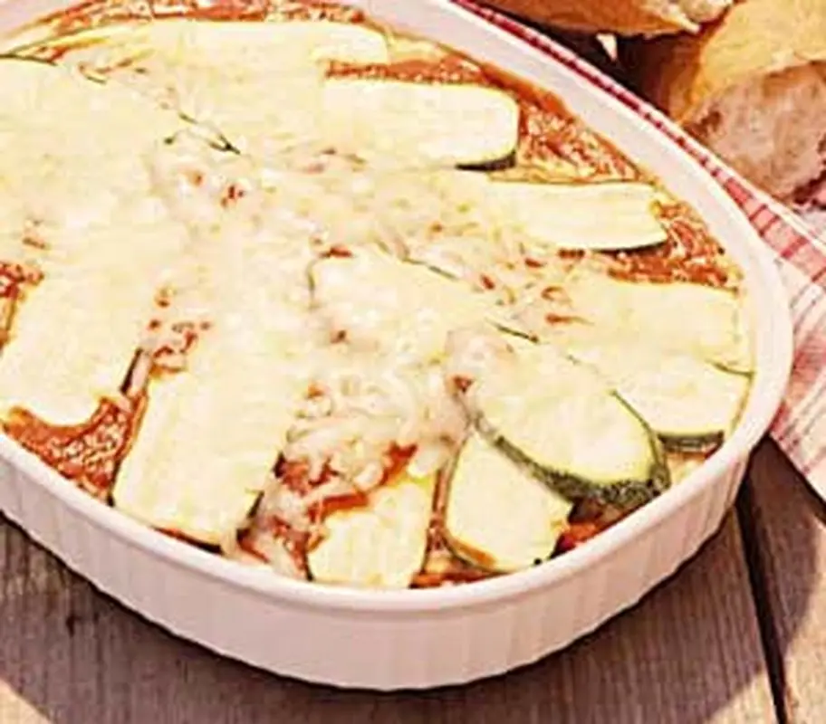 غذای رژیمی برای زنان، لازانیای کم چرب با کدو