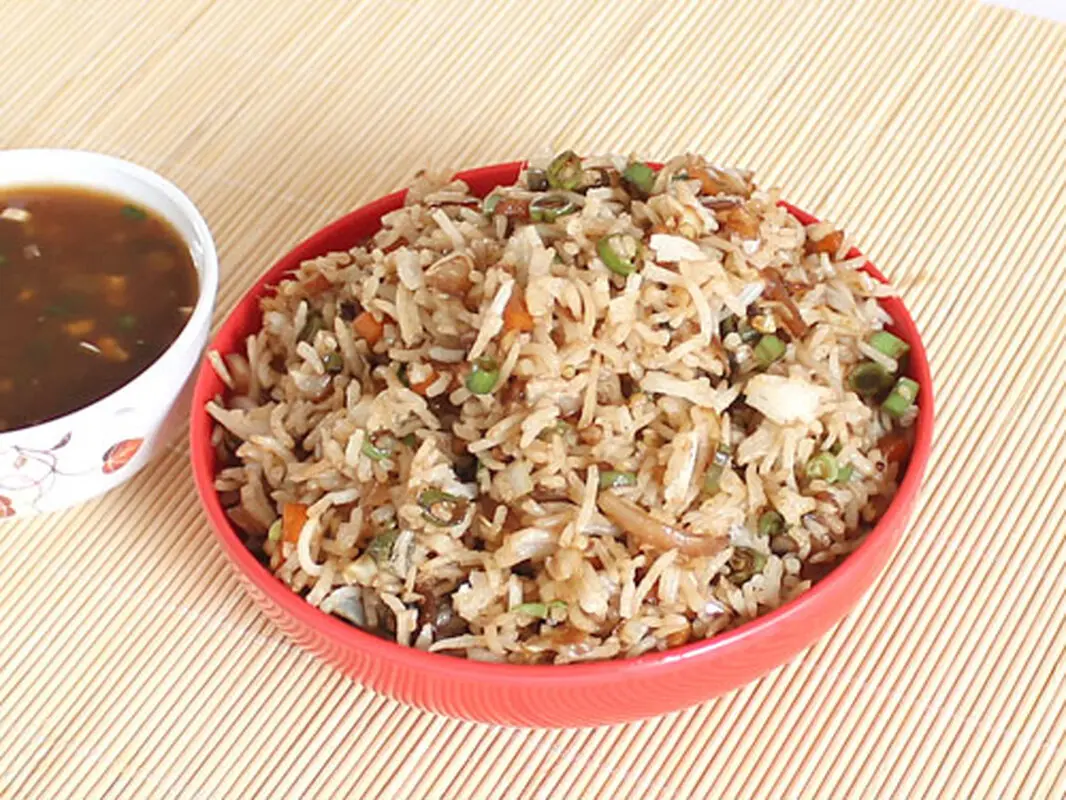 طرز تهیه غذای کودکانه، برنج سرخ شده