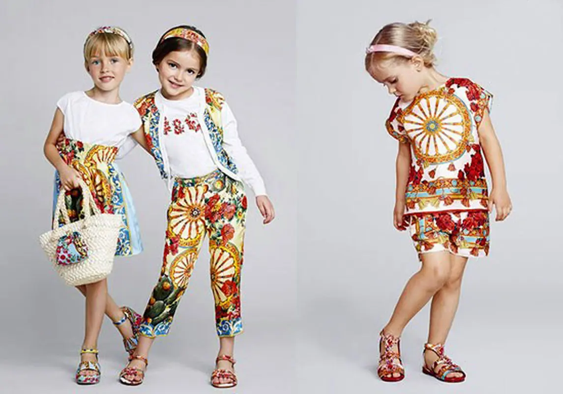 مدل لباس دخترانه، برند دولچه و گابانا