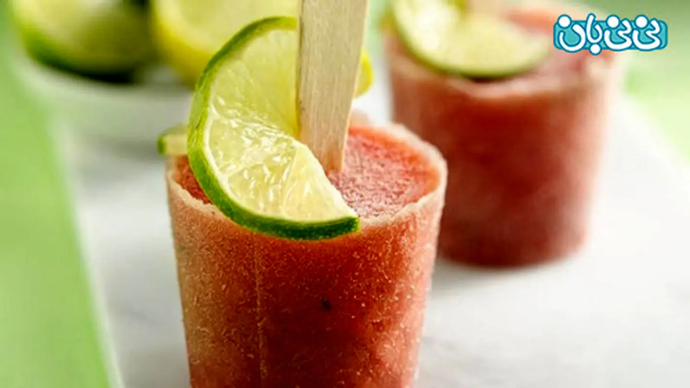 عصرانه برای کودک، یخمک هندوانه‌ای درست کنید!