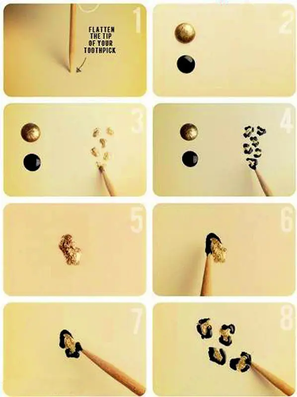 آموزش طراحی ناخن، چند طرح زیبا