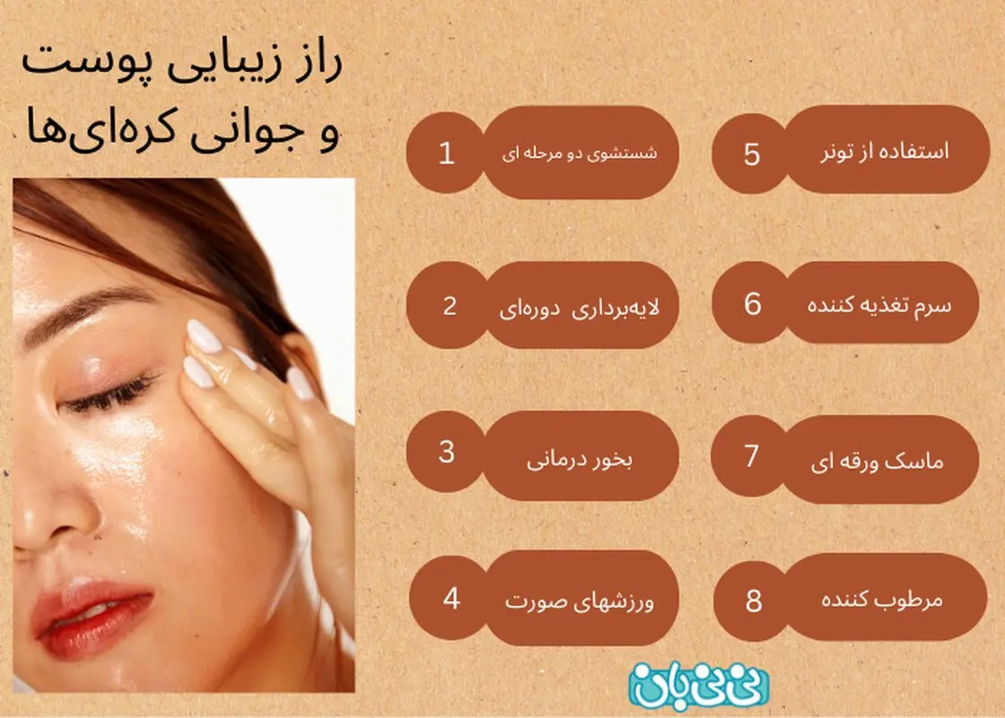 ۱۵ راز طلایی زیبایی پوست و جوانی کره‌ای‌ها