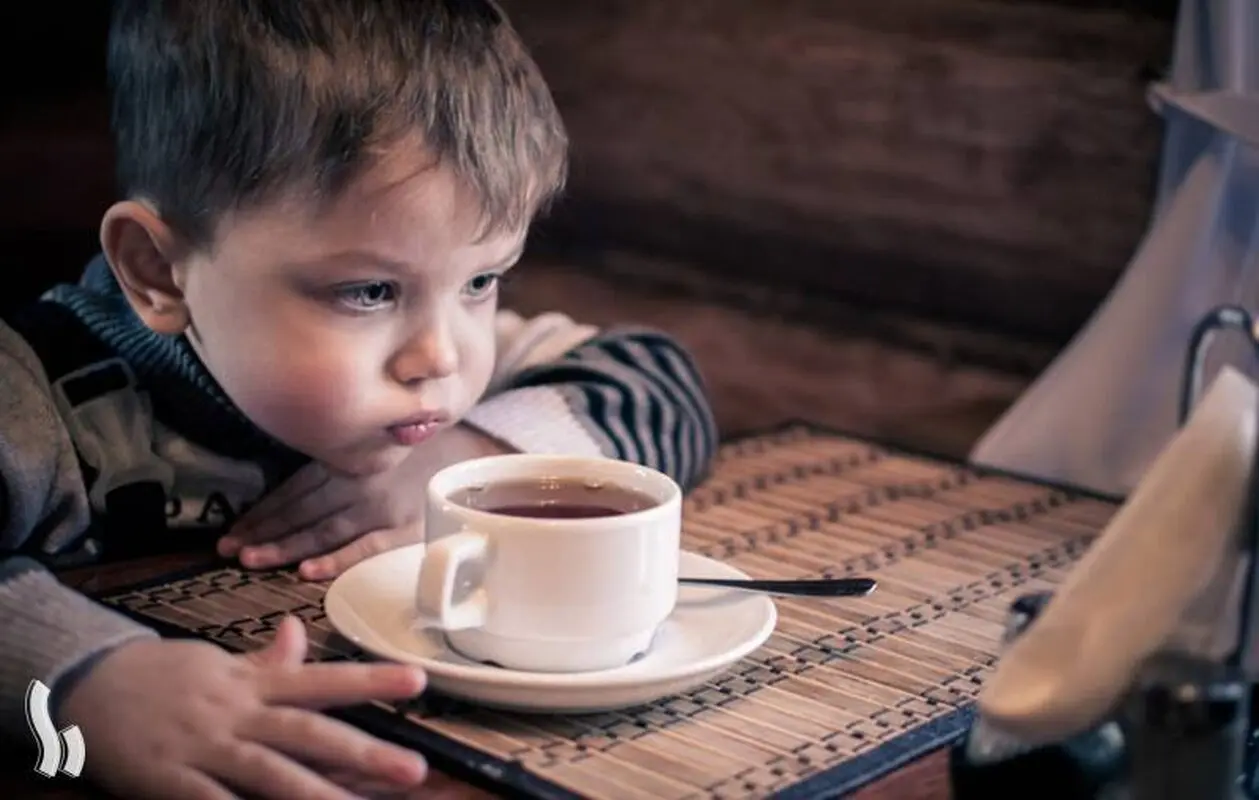 قهوه برای کودکان زیر ۱۲ سال ضرر دارد

