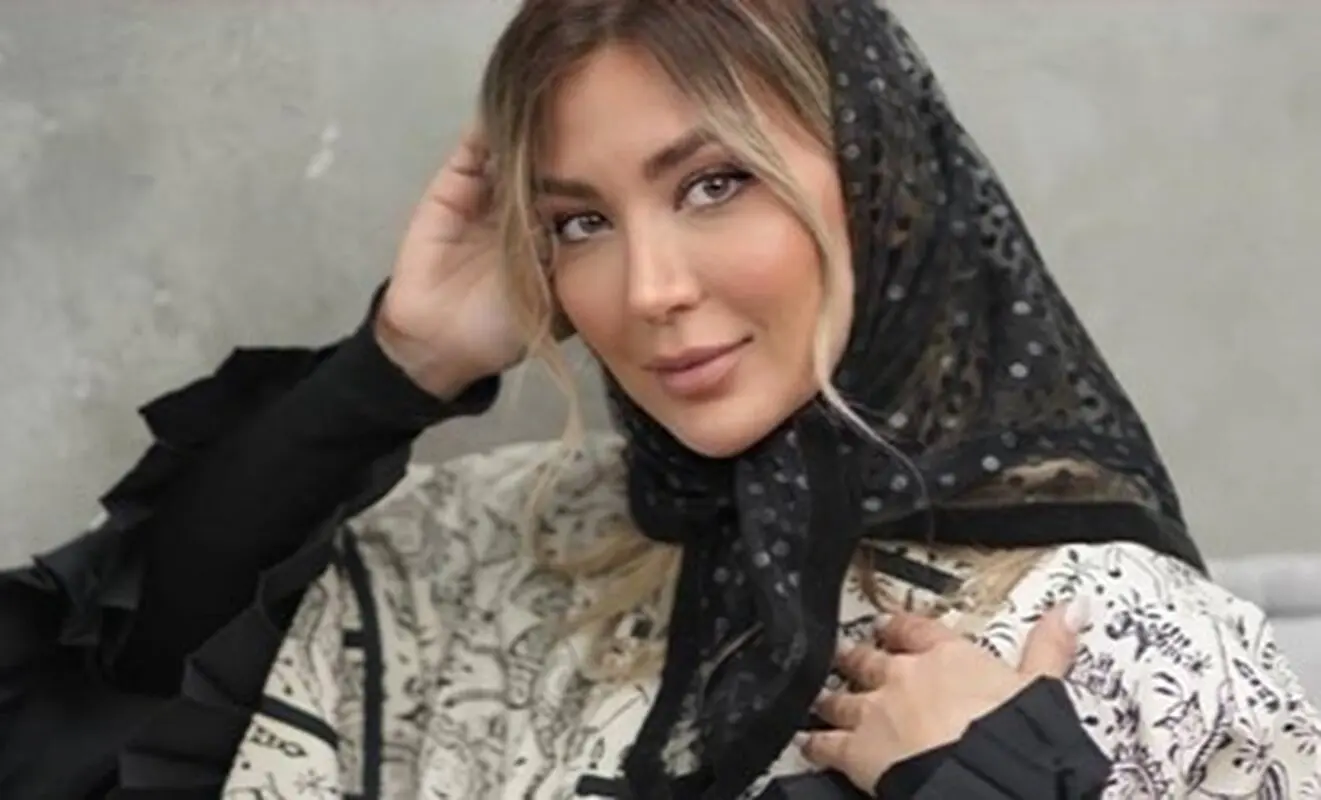 دیزاین ولنتاینی ناخن همسر بهرام رادان / خودنمایی خانم بلاگر با ناخن های قرمز رنگ + عکس