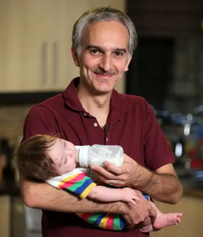 بیژن بنفشه خواه، می‌خواهم پدر کاملی باشم