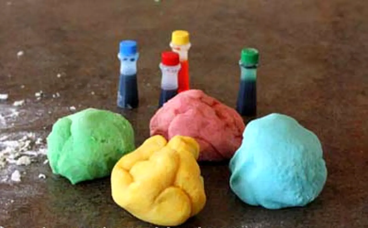 خمیر بازی برای کودکان، نحوه ساخت