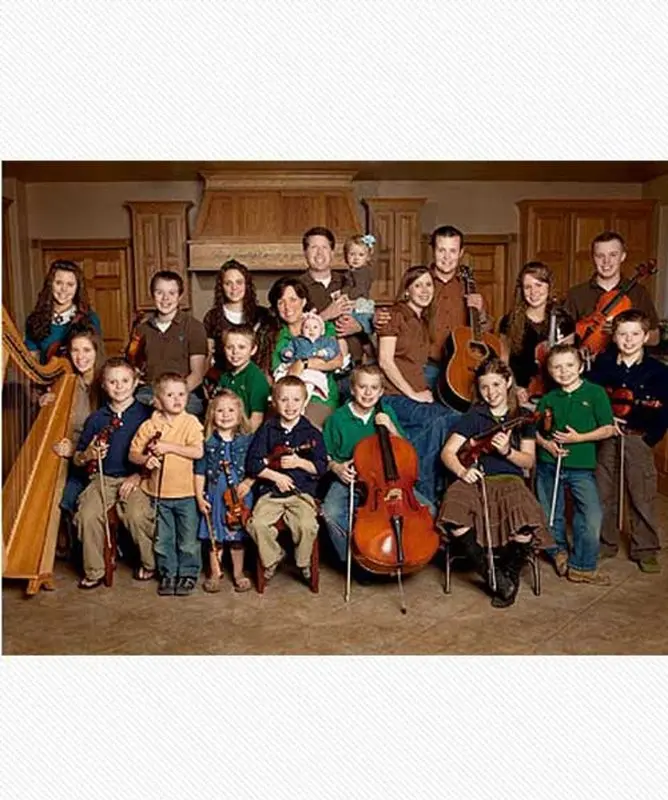 خانواده های معروف هالیوود، پرجمعیت ترین