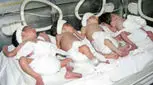 تولد چهارقلوها در همدان، هدیه خدا